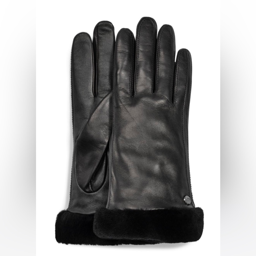 UGG Classic Leather Shorty Tech Glove